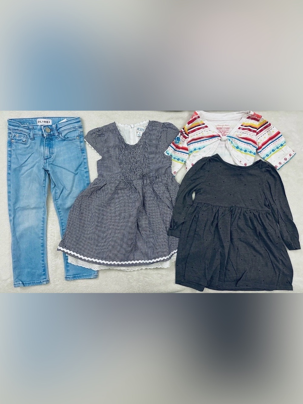 Lot Girl Cute Clothes Dresses Bottom Size 3T H&M  Excellent Condition